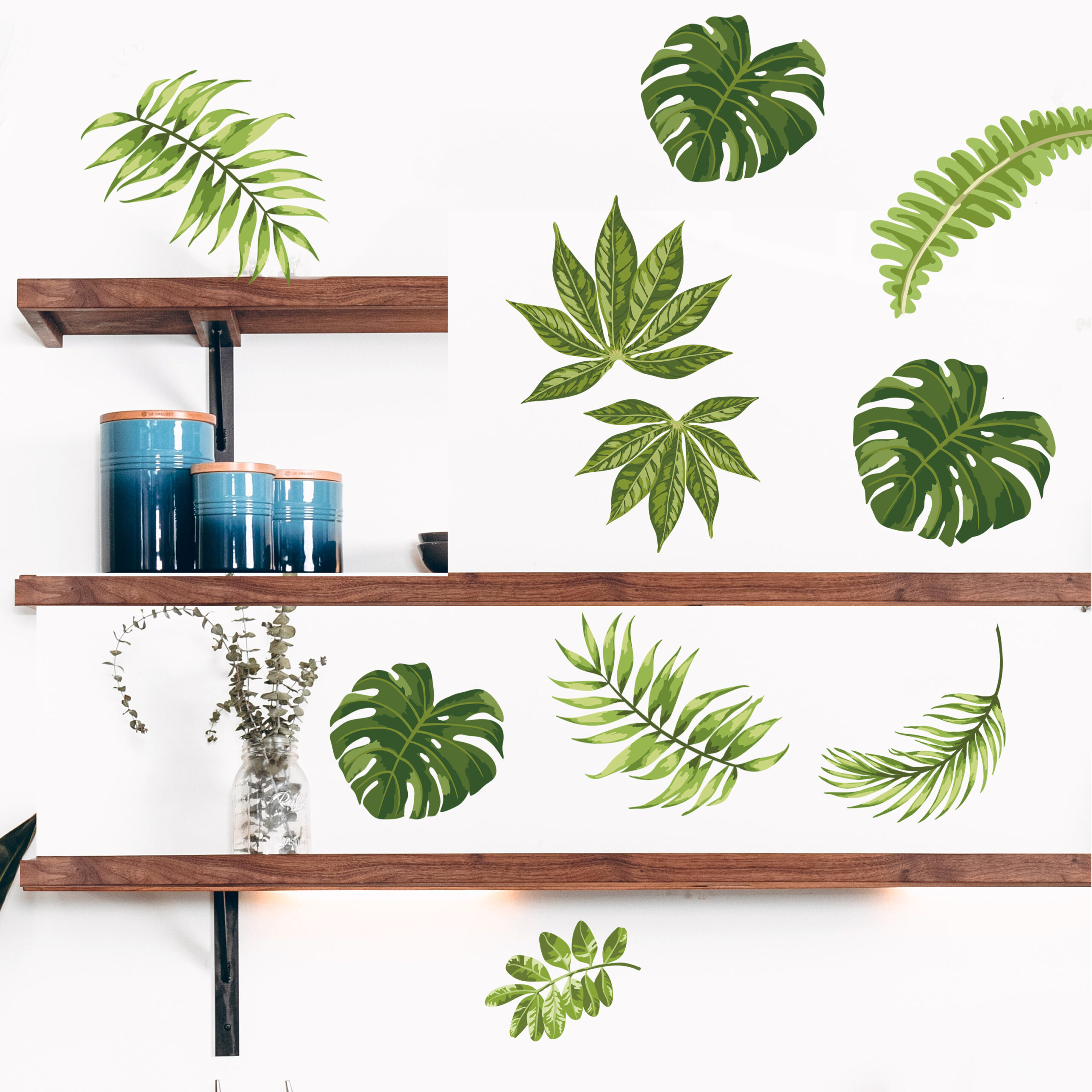 Stickers plante Monstera – Déco Exotique