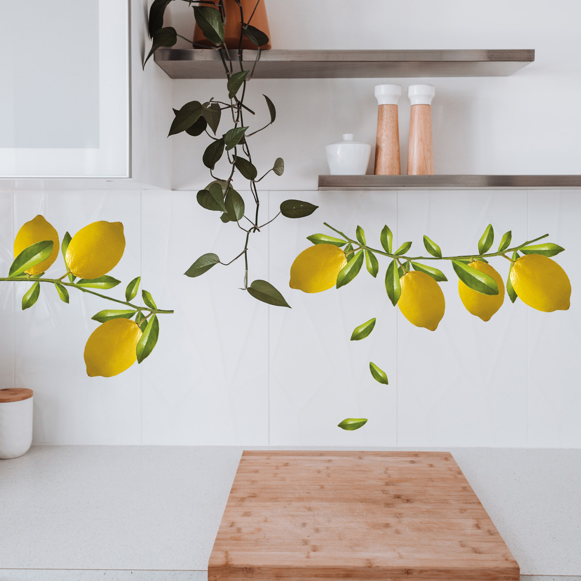 sticker, citrons