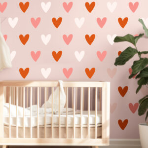 sticker, coeurs